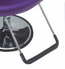 F35 Solid Steel Footrest (Goes Into Holes On Chair Plate)