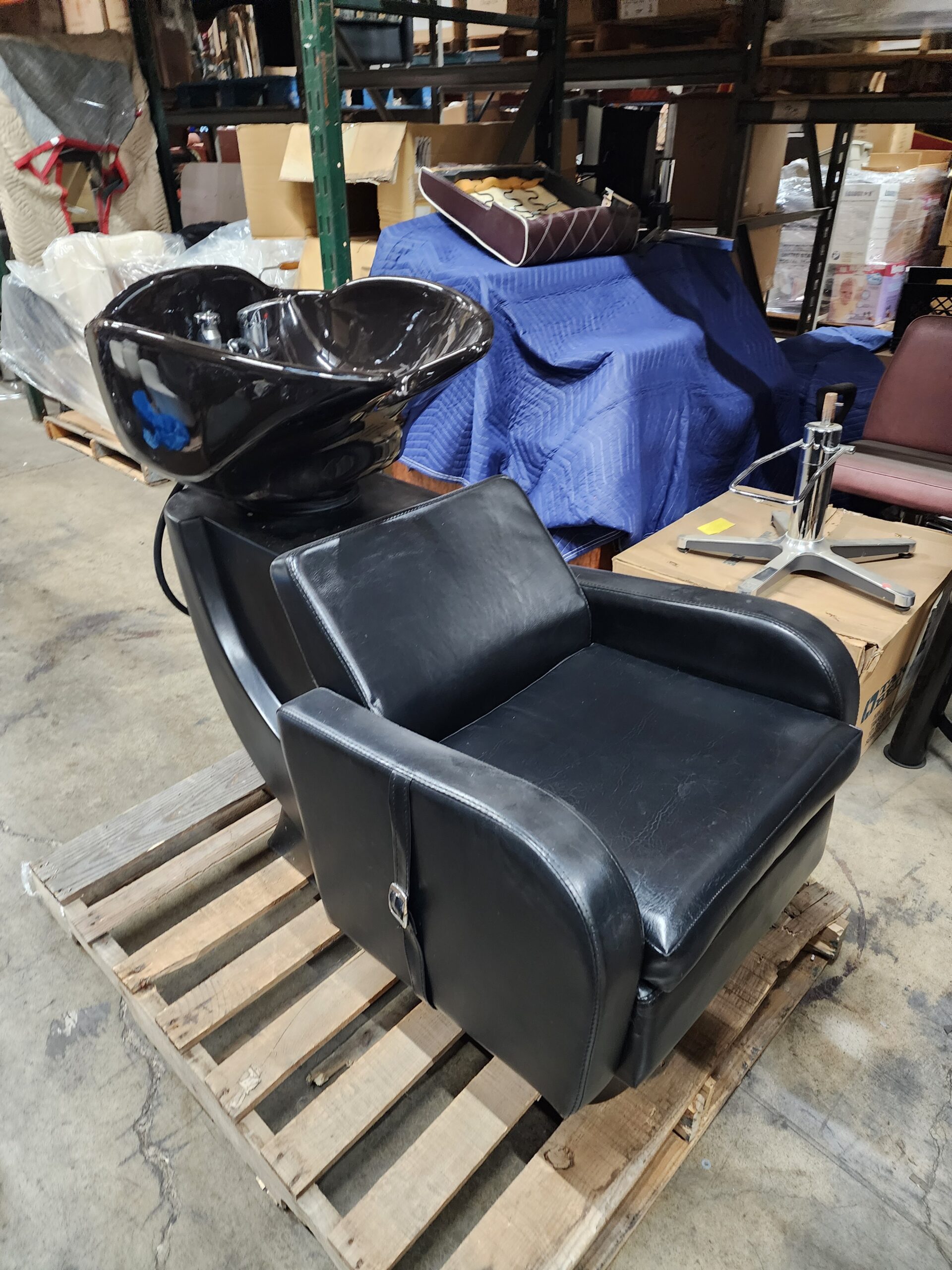 2 Used Reconditioned Shampoo Back or Sidewash