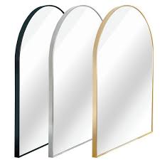 Pibbs 30 X 48 Arched Black, Silver or Gold Mirror