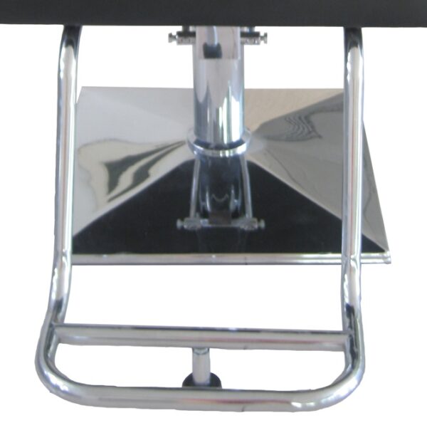 F37 Chrome Barber Style Footrest With Peg