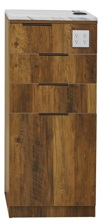 Pibbs 6008 Latte Styling Station 3 Handle & Top Colors